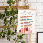 DNEULYR Inspirational Wall Decor, in This Room You Belong Here Inspirational - Image 4
