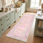 2x6 Hallway Runner Rug Non Slip Forest Nursery Runners Washable Stain Resistant - Image 4