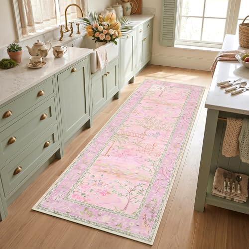 2x6 Hallway Runner Rug Non Slip Forest Nursery Runners Washable Stain Resistant - Image 4