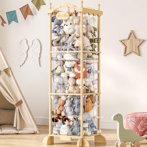 COSYLAND Stuffed Animal Storage Plushies Organizer by COSYLAND