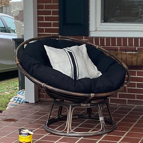 Papasan Cushion Cover Only, 50in Outdoor Indoor Papasan Chair Cushion Cover - Image 7