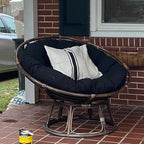 Papasan Cushion Cover Only, 50in Outdoor Indoor Papasan Chair Cushion Cover - Image 7
