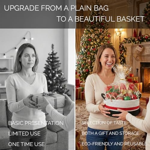 Yimi's Dream Cotton Rope Gift Basket - Image 6