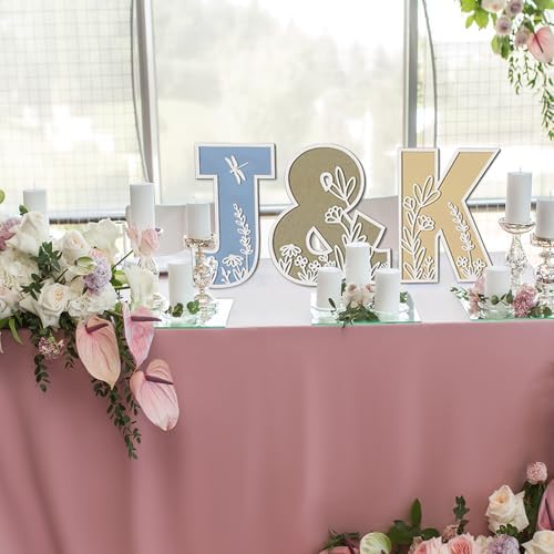 Layered 12 Inch Large Wooden Letters A - Image 6