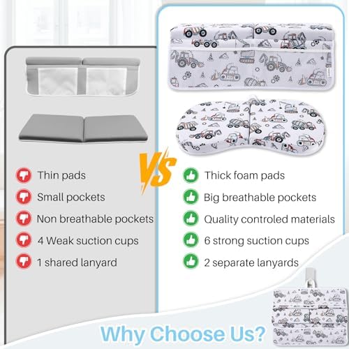 Bath Kneeler and Elbow Rest Pad Set, 1.6'' Thick, Quickly Dry, Bathtub Kneeler - Image 4