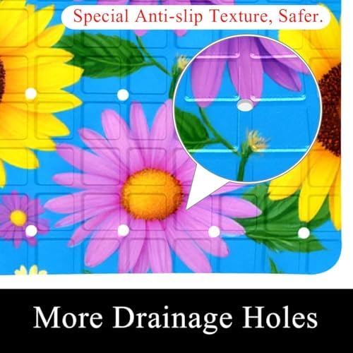 Baby Bath Mat Non Slip 26.8"x15.1" Bathtub Mat - Image 2