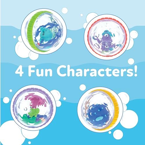 Nuby Bubbly Buds Interactive Bath Set - Image 6