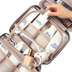 NISHEL Travel Toiletry Bag for women, Portable Hanging makeup Organizer - Image 5