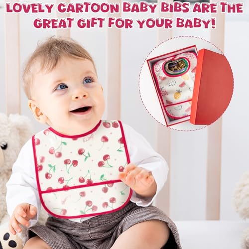 6Pcs Baby Bibs for Eating Toddler Feeding Bibs - Image 4