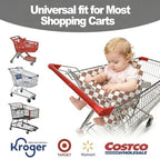 Shopping Cart Seat Cover for Baby, High Chair Cover for Restaurant Seat - Image 4
