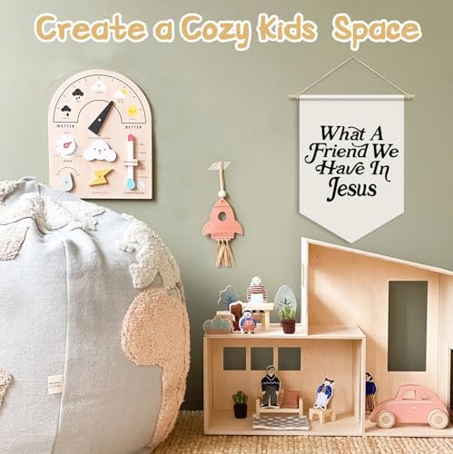 Kids Room Decor, What a Friend We Have in Jesus Decor - Image 4