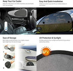 Moly Magnolia 2PCS UV-Blocking Car Window Sunshades - Image 3
