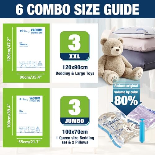 Vacuum Storage Bags Jumbo and XXL, Extra Large Vacuum Seal Bags - Image 2