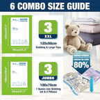 Vacuum Storage Bags Jumbo and XXL, Extra Large Vacuum Seal Bags - Image 2