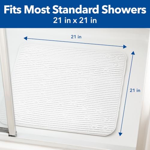 Duck Brand Clorox Cushioned Shower Mat, Non Slip Bathtub Mat - Image 6