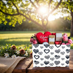 Valentine's Day Basket Gift for Empty Cute Heart Large Storage Bin for Kid and - Image 4