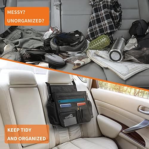 Boczif Car Backseat Organizer, Hanging Passenger Seat Storage Bag - Image 4