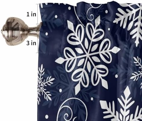Vandarllin Christmas Kitchen Curtains and Valances Set - Image 7