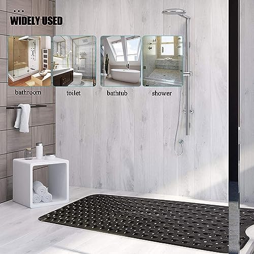 Non Slip Bathtub Shower Mat, Extra Long Bath Mat - Image 6