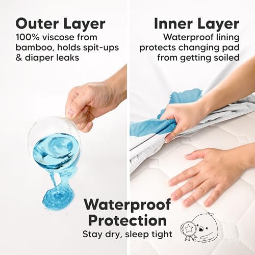 2-Pack Waterproof Changing Pad Covers, Baby Boy - Image 3