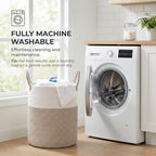 JMvicyroam 80L Cotton Rope Laundry Basket Hamper - Image 5
