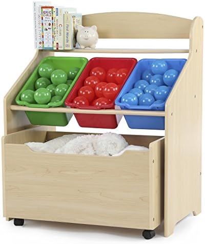 Humble Crew Kids' Store-All Unit, Natural Finish - Image 7