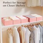 DIMJ Drawer Organiser System, Drawer Organiser, Foldable Storage Box, Drawer - Image 4