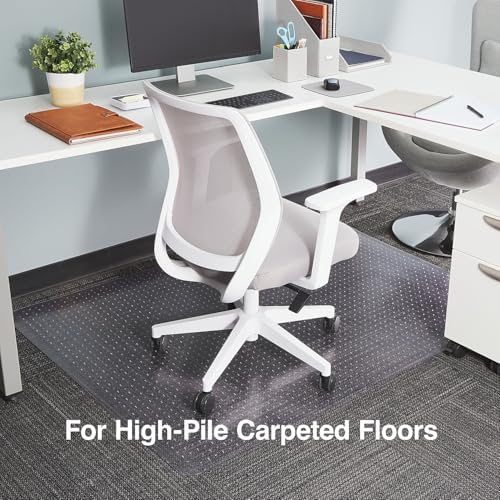 Staples Carpet Chair Mat, 46x60 Inch - Image 2
