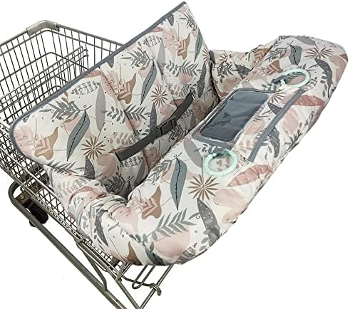 Shopping Cart Cover for Baby, 2 in 1 High Chair Cover for Restaurant seat & by DoDoNiCi