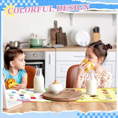 Mifoci 8 Pcs Educational Placemats - Image 5