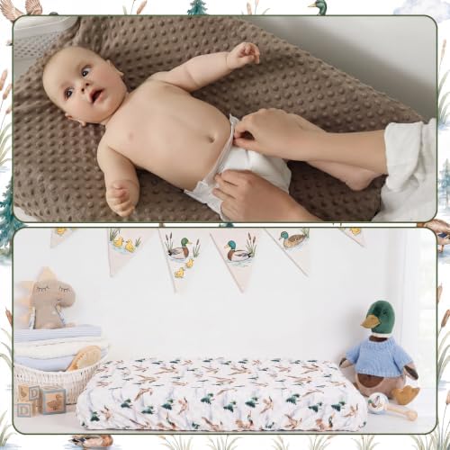 Smoothnovelty 3 Pcs Duck Baby Changing Pad Covers, Changing Table Cover - Image 4