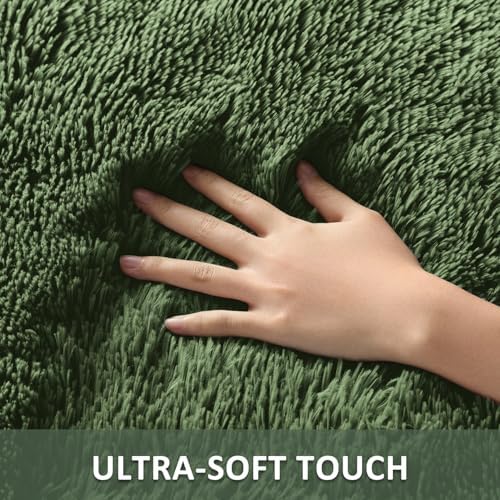 Ophanie Gray Green Rug Grass Area Rugs - Image 2