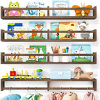 Fixwal Floating Nursery Book Shelves by Fixwal