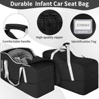 IBVIVIC Car Seat Travel Bag Compatible - Image 5