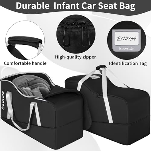 IBVIVIC Car Seat Travel Bag Compatible - Image 5