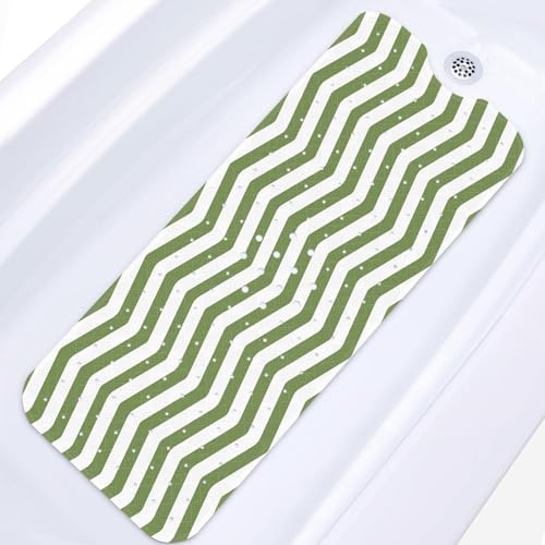 Bathtub Shower Mat 40X16 Inch, for Toddler by Culudea
