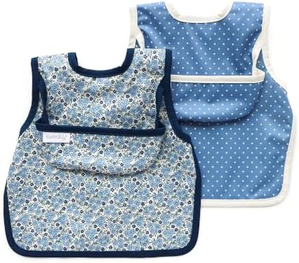 Esembly Bib for Toddler, Waterproof 2 pack by Esembly