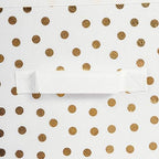 DII Woven Polyester Storage Bin, Polka Dot, Large Set of 2 - Image 3
