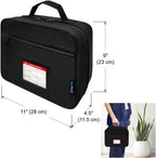 Large Pill Bottle Organizer & Medicine Bag, Emergency Card - Image 3