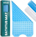 Vive Bathtub Mat for Bath & Shower Floors by Vive