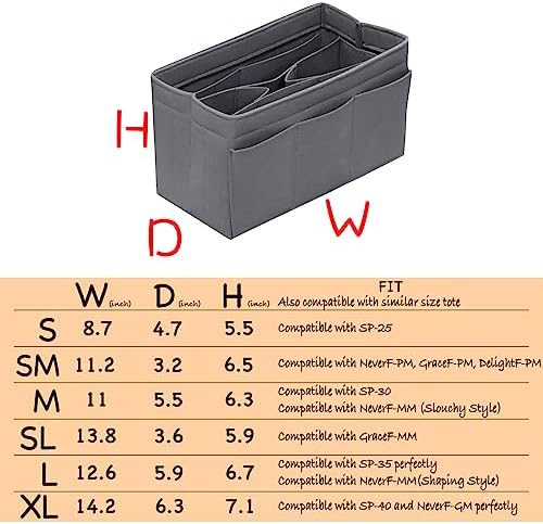 DailyPlus Purse Organizer Insert - Image 2