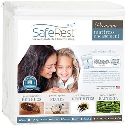 SafeRest Zippered Mattress Protector by SafeRest