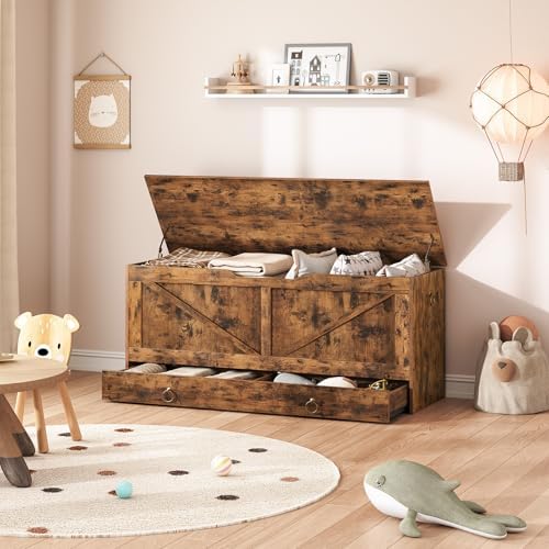 HOOBRO Storage Chest, 43.3" Toy Chest - Image 2