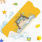 Bathtub Shower Mat 40X16 Inch, for Toddler, Cat Kawaii - Image 2
