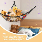 Lazebox Stuffed Animal Net Hammock - Image 3