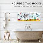 PRATIQUE Kids Bath Mat for Tub Non Slip，40 X 16 Inch Extra Long Kids Bathtub - Image 3