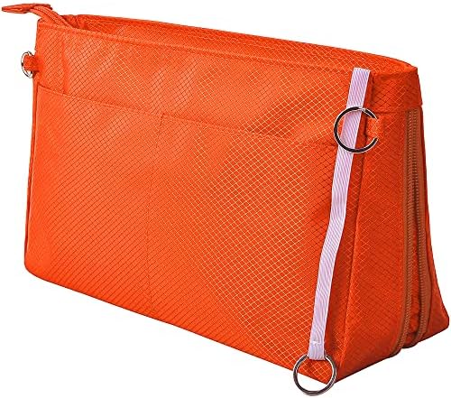 Vercord Expandable Nylon Handbag Purse Organizer Insert Liner Shaper Bag in Bag by Vercord