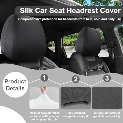 BFXM 2Pcs Car Seat Headrest Cover - Image 3