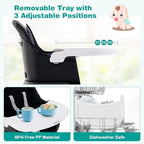 BABY JOY Baby High Chair, 8 in 1 Convertible Highchair - Image 4