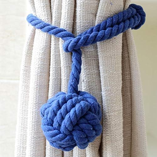 Melaluxe 4 Pack Curtain Tiebacks - Image 2